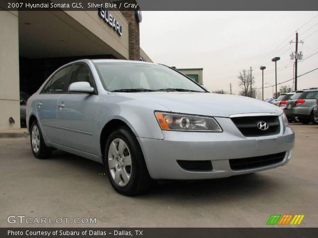 2007 Hyundai Sonata GLS in Silver Blue