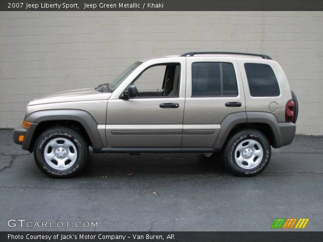 2007 Jeep Liberty Sport in Jeep Green Metallic
