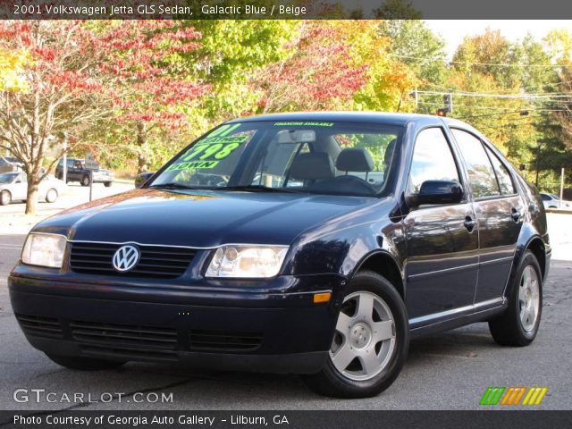 2001 Volkswagen Jetta GLS Sedan in Galactic Blue