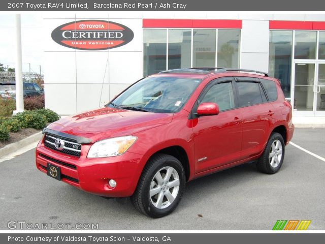 2007 Toyota RAV4 Limited in Barcelona Red Pearl