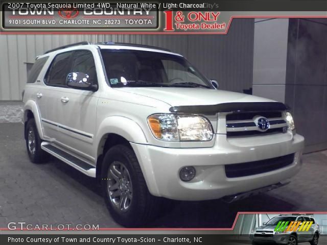 2007 Toyota Sequoia Limited 4WD in Natural White