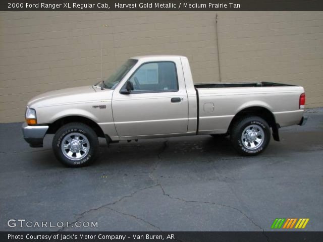 2000 Ford Ranger XL Regular Cab in Harvest Gold Metallic