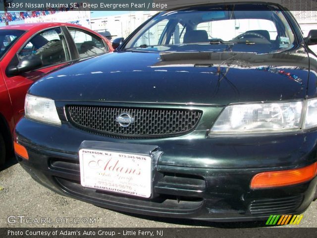 1996 Nissan Maxima SE in Deep Evergreen Pearl