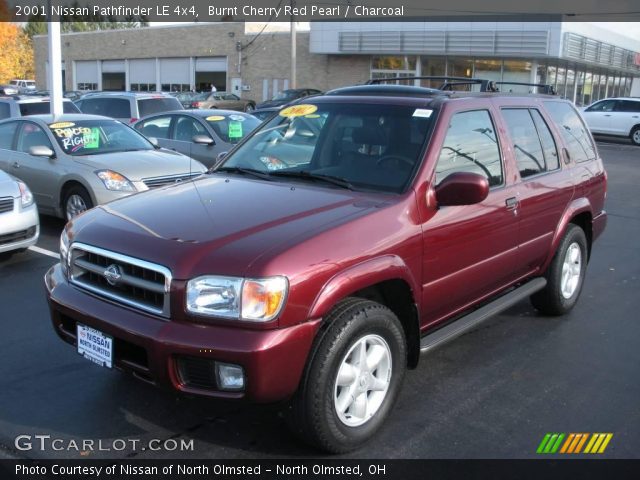 2001 Nissan Pathfinder LE 4x4 in Burnt Cherry Red Pearl