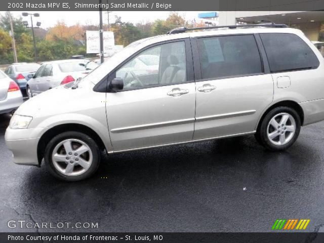 2002 Mazda MPV ES in Shimmering Sand Metallic