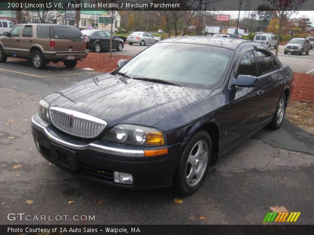 2001 Lincoln LS V8 in Pearl Blue Metallic