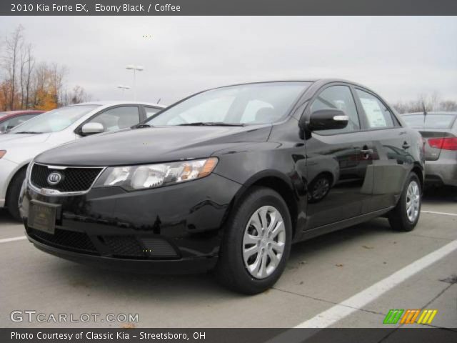 2010 Kia Forte EX in Ebony Black