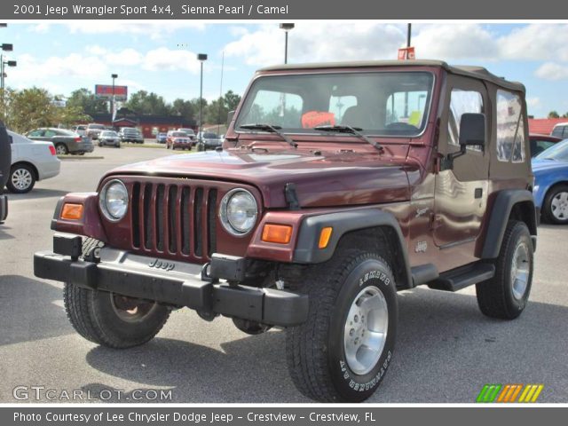 2001 Jeep Wrangler Sport 4x4 in Sienna Pearl