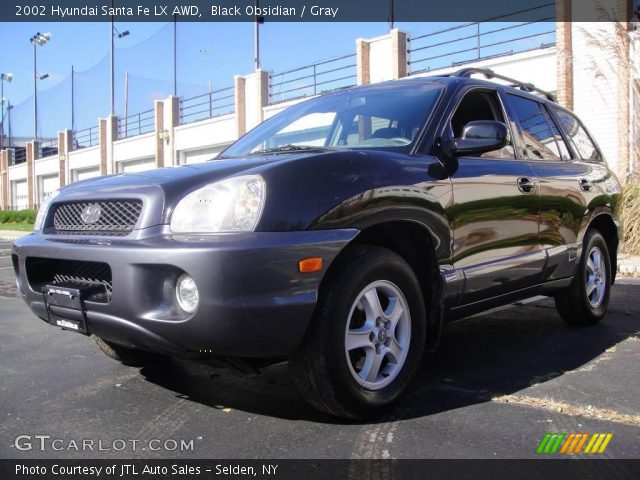 2002 Hyundai Santa Fe LX AWD in Black Obsidian