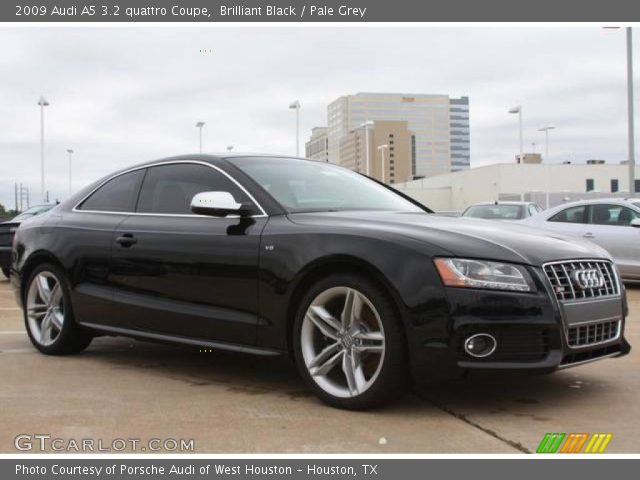 2009 Audi A5 3.2 quattro Coupe in Brilliant Black
