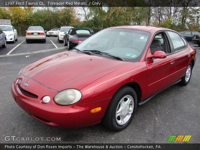 1997 Ford Taurus GL in Toreador Red Metallic