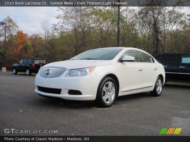 2010 Buick LaCrosse CX in Summit White