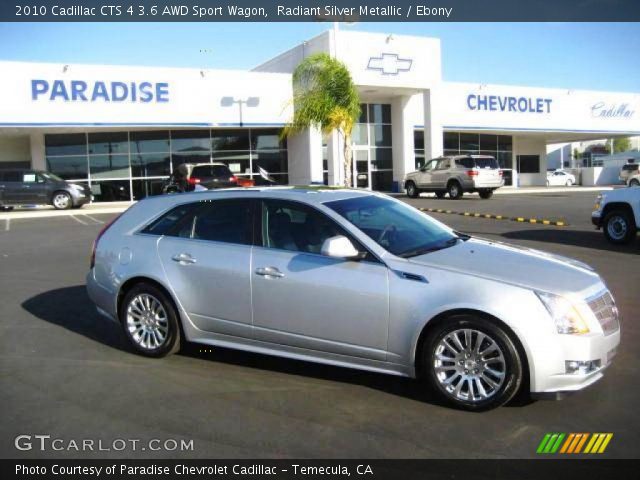 2010 Cadillac CTS 4 3.6 AWD Sport Wagon in Radiant Silver Metallic