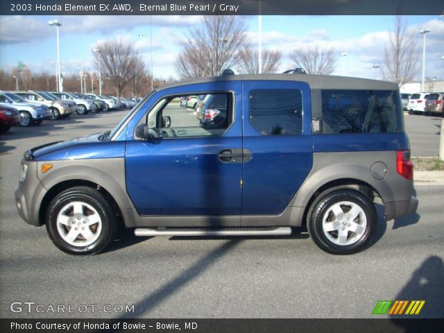 2003 Honda Element EX AWD in Eternal Blue Pearl