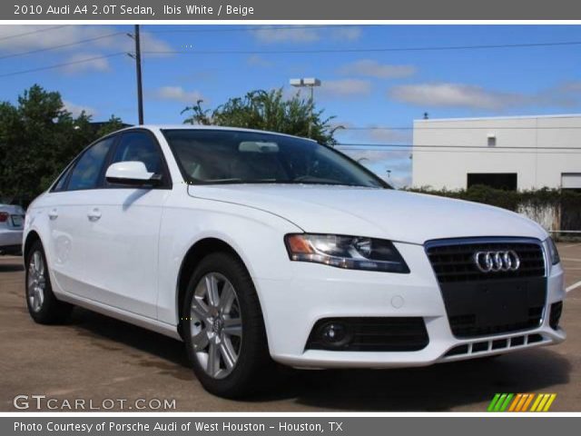 2010 Audi A4 2.0T Sedan in Ibis White