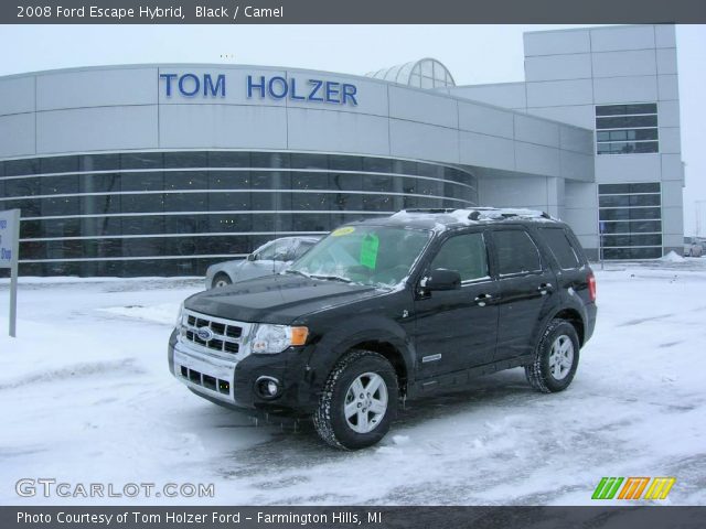 2008 Ford Escape Hybrid in Black