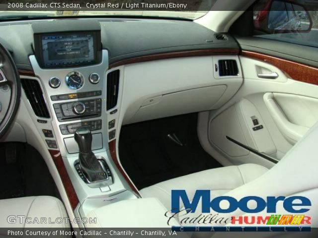 2008 Cadillac CTS Sedan in Crystal Red