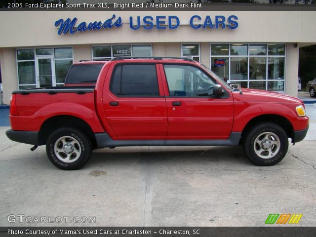 2005 Ford Explorer Sport Trac XLS in Bright Red