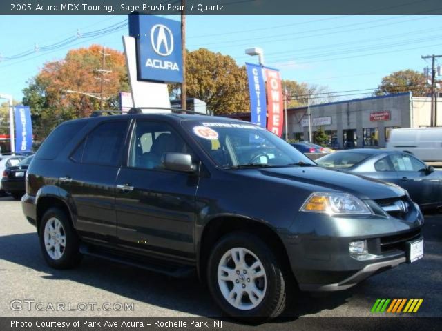 2005 Acura MDX Touring in Sage Brush Pearl