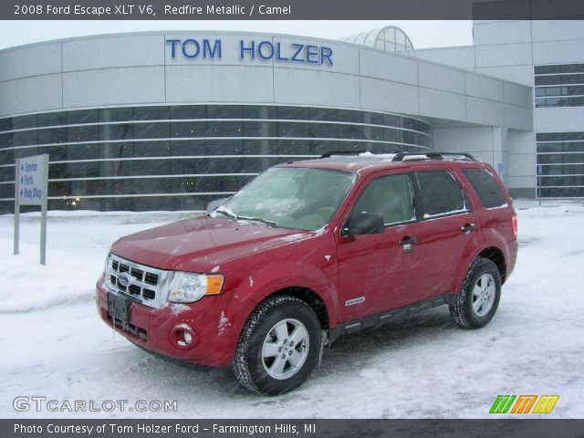 2008 Ford Escape XLT V6 in Redfire Metallic