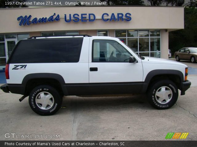 1997 Chevrolet Tahoe Z71 4x4 in Olympic White