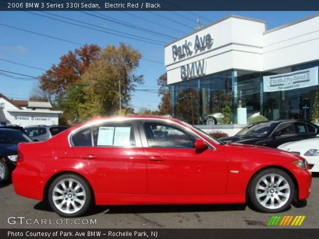 2006 BMW 3 Series 330i Sedan in Electric Red