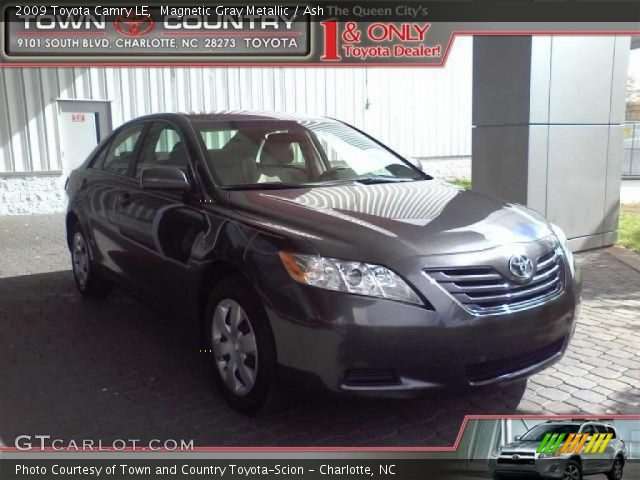 2009 Toyota Camry LE in Magnetic Gray Metallic