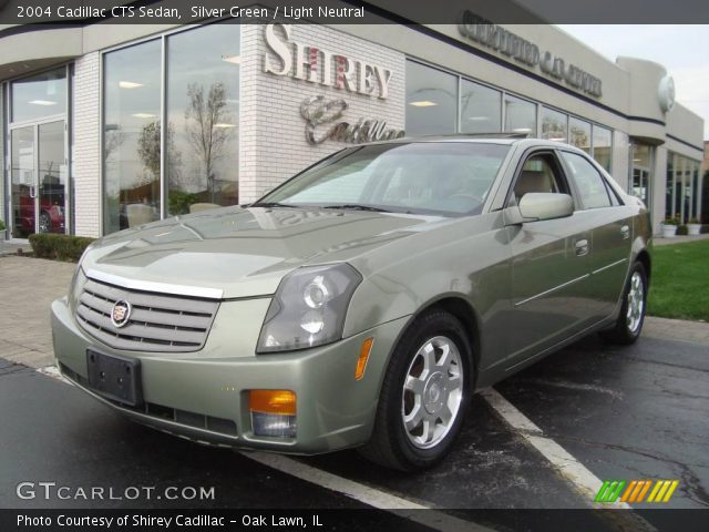 2004 Cadillac CTS Sedan in Silver Green