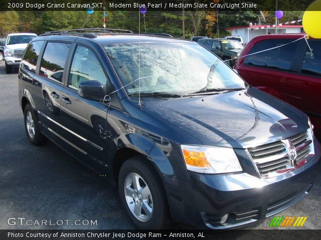 2009 Dodge Grand Caravan SXT in Modern Blue Pearl