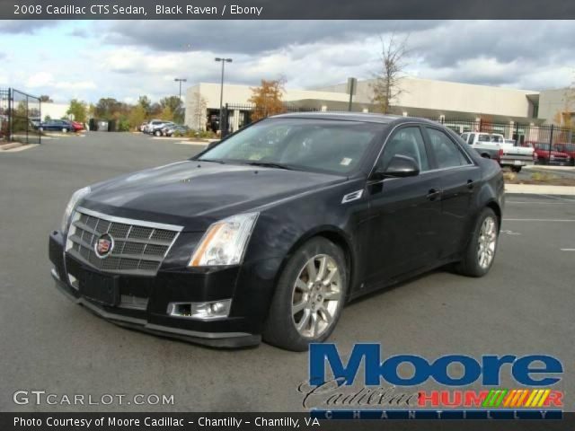2008 Cadillac CTS Sedan in Black Raven