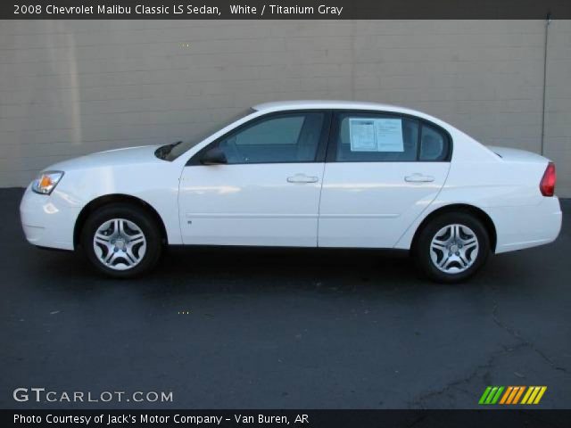 2008 Chevrolet Malibu Classic LS Sedan in White
