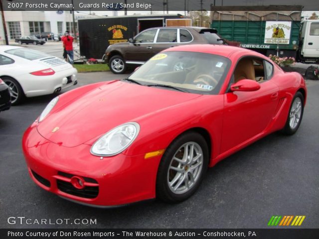 2007 Porsche Cayman  in Guards Red