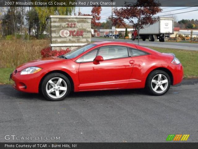 2007 Mitsubishi Eclipse GS Coupe in Pure Red