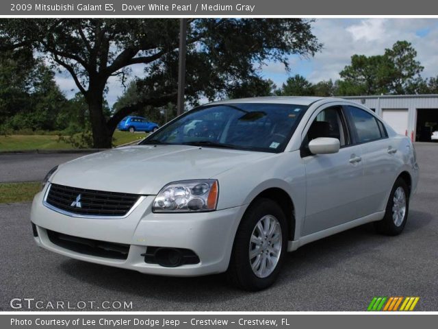 2009 Mitsubishi Galant ES in Dover White Pearl