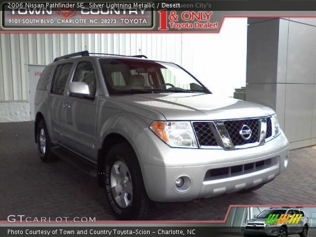 2006 Nissan Pathfinder SE in Silver Lightning Metallic