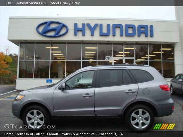 2007 Hyundai Santa Fe SE in Steel Gray