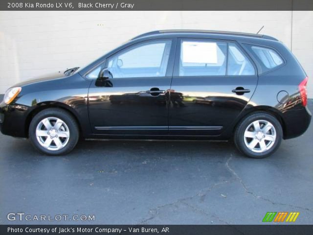 2008 Kia Rondo LX V6 in Black Cherry