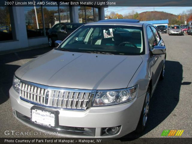 2007 Lincoln MKZ AWD Sedan in Silver Birch Metallic