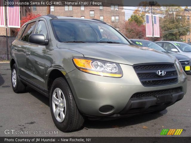 2009 Hyundai Santa Fe GLS 4WD in Natural Khaki