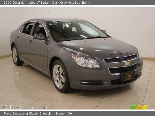 2009 Chevrolet Malibu LT Sedan in Dark Gray Metallic