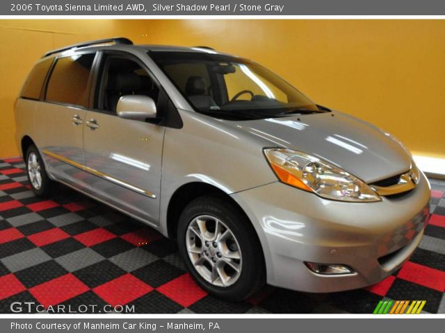 2006 Toyota Sienna Limited AWD in Silver Shadow Pearl