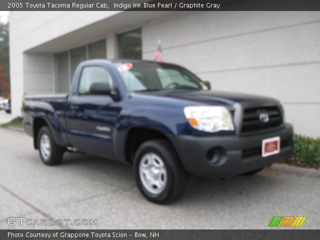 2005 Toyota Tacoma Regular Cab in Indigo Ink Blue Pearl