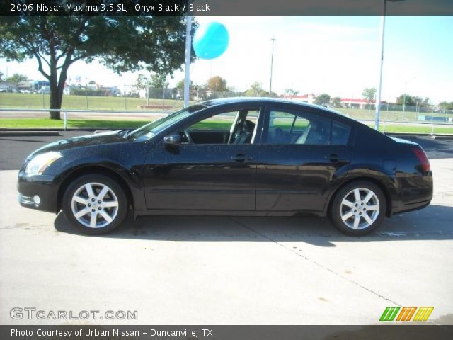 2006 Nissan Maxima 3.5 SL in Onyx Black