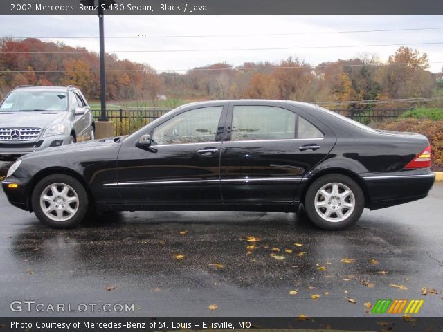 2002 Mercedes-Benz S 430 Sedan in Black