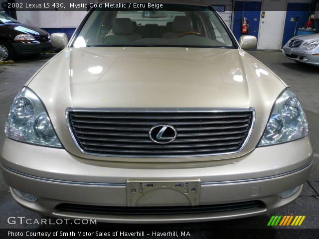 2002 Lexus LS 430 in Mystic Gold Metallic