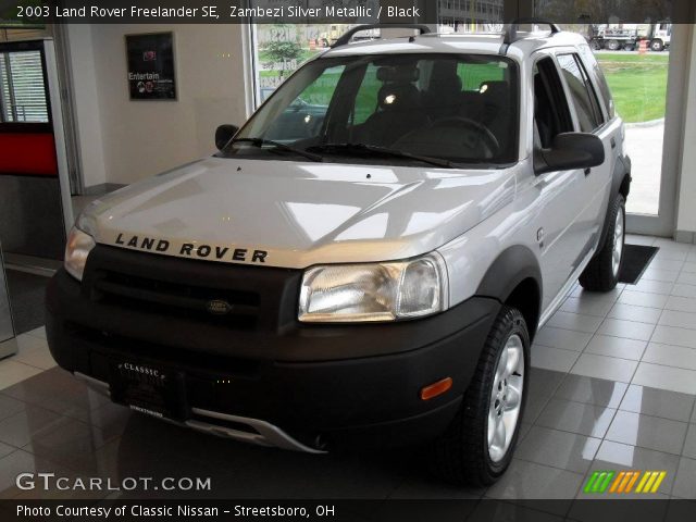 2003 Land Rover Freelander SE in Zambezi Silver Metallic