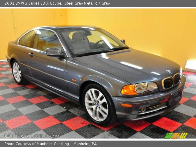 2001 BMW 3 Series 330i Coupe in Steel Grey Metallic