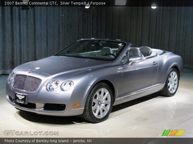 2007 Bentley Continental GTC  in Silver Tempest