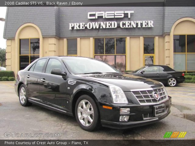 2008 Cadillac STS V6 in Black Raven