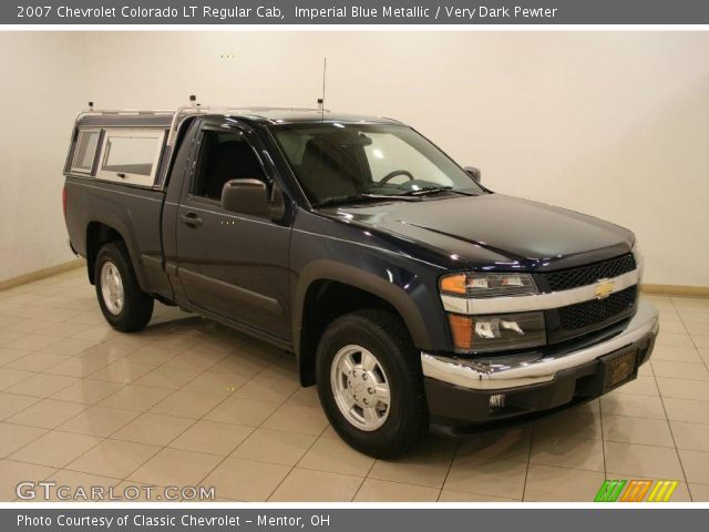 2007 Chevrolet Colorado LT Regular Cab in Imperial Blue Metallic
